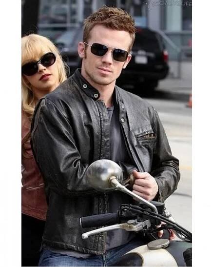 Cam Gigandet oscar award Celebrity Leather Jacket