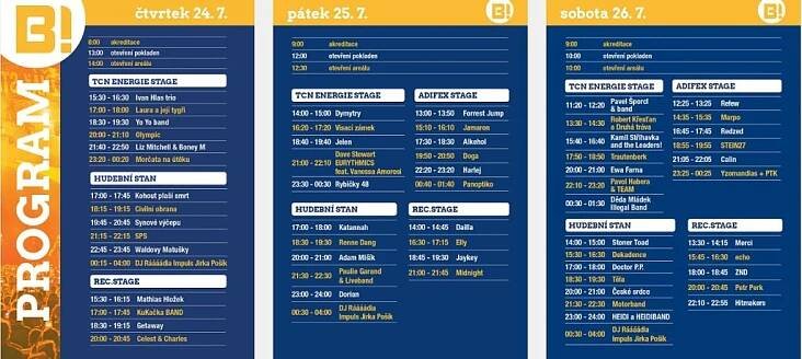 BENÁTSKÁ! 2025, SOUTĚŽ O VOLNÉ VSTUPENKY NA HUDEBNÍ FESTIVAL - Turnovsko v akci