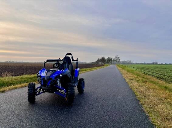 Dětská elektrická Buggy Leramotors Razor III 1200W - modrá - 4. pohled