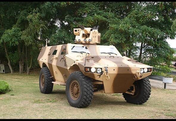 Image of the Panhard VBL (Vehicule Blinde Leger)