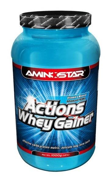 WHEY GAINER ACTIONS