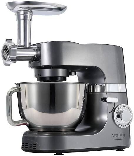 2× Kuchyňský robot Adler AD 4221 2200 W stříbrný/šedý