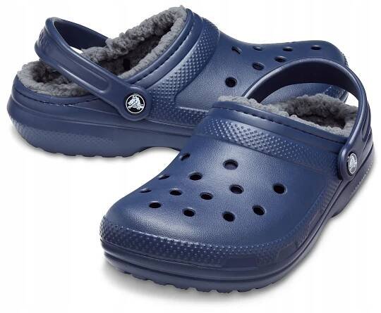 Crocs CLASSIC FUZZ LINED CLOG - Dámské nazouváky - 3