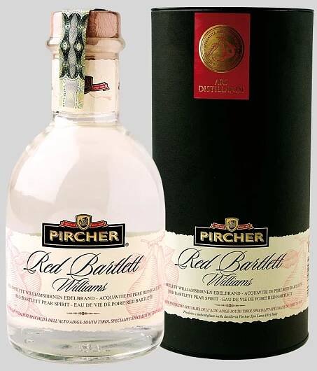 Pircher Wililiams Red Bartlett 0,7l 40%