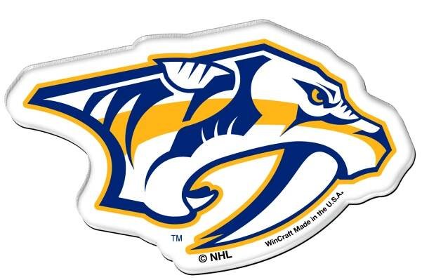 Nashville Predators magnetka Akryl Primary Logo