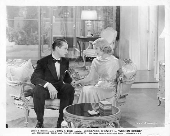 Franchot Tone, Constance Bennett - Moulin Rouge - Fotosky