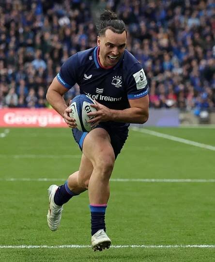 James Lowe scored a hat-trick in Leinster's semi-final win