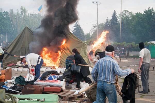 Oděsa, 2. květen 2014 - Visegradský jezdec 🏇