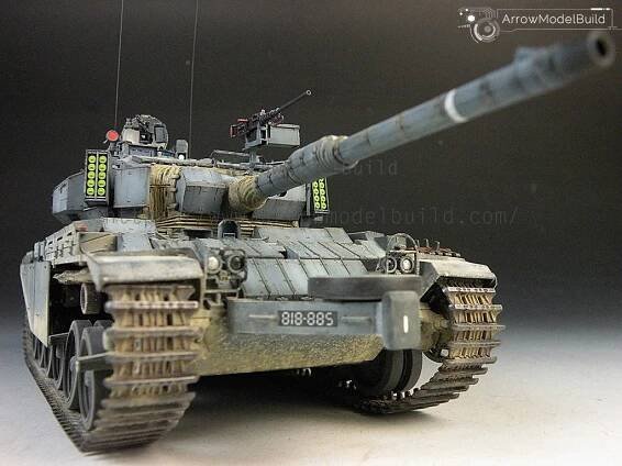 AeroModelBuild - Figure and Robot, Gundam, Military, Vehicle, Aero, Model Build. AeroModelBuild A41 Centurion Tank Built