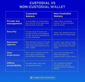 Custodial vs. Self-custodial Wallets