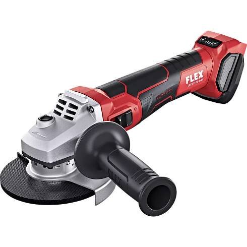 FLEX LBE 125 18.0-EC C, Aku úhlová bruska s variabilními otáčkami a brzdou 18,0 V 125 mm