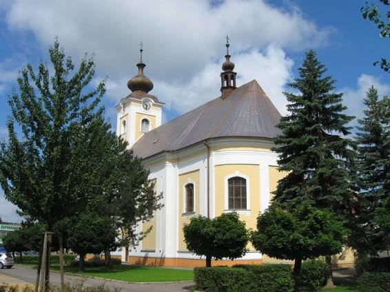 Slušovice - kostel