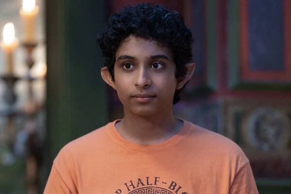 Aryan Simhadri as Grover in 'Percy Jackson and the Olympians'. 
