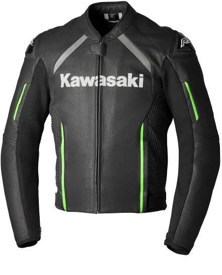 Pánská kožená sportovní bunda na motorku Kawasaki RIMINI II