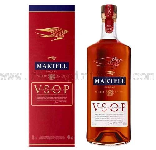 Martell VSOP Aged In Red Barrels 1000ml 100cl 1l liter litre