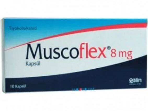 Muscoflex - 14 čepice - 8mg - Bilim Pharmaceutic