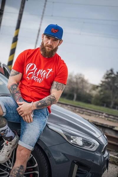 Šiltovka Pirát Crew Modro Šedá