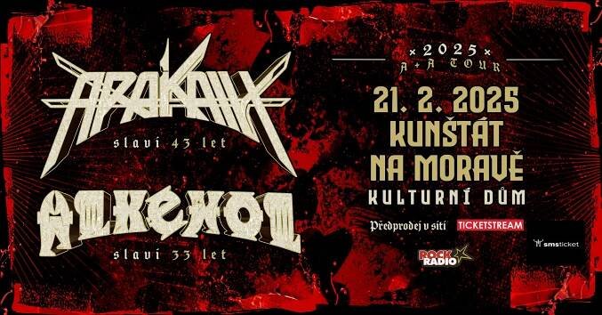 KUNŠTÁT NA MORAVĚ - A+A TOUR 2025 - Arakain