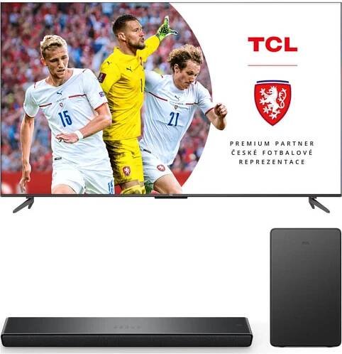 SET UHD LED TV TCL 50P735 + Soundbar TCL P733W