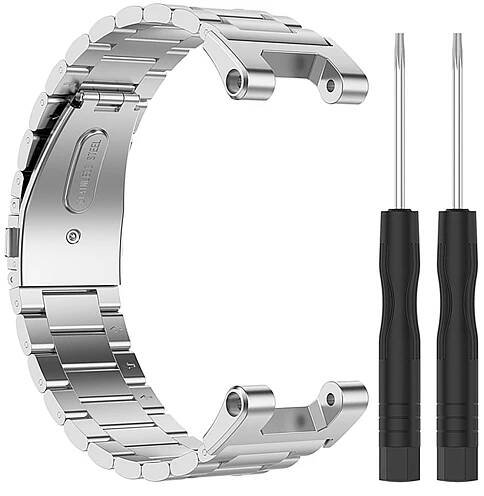Náramek na hodinky z nerezové oceli kompatibilní s výměnou řemínku na hodinky Huami Amazfit T-Rex T-Rex Pro