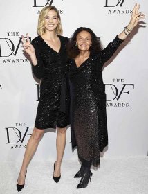 Diane von Furstenberg and Karlie Kloss attend Diane von Furstenberg 2020 DVF Awards at on February 19, 2020 in Washington, DC