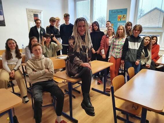 Projektový den na jazykovém gymnáziu byl věnován Čapkovi
