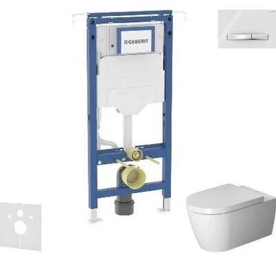 Geberit Duofix Duravit s tlačítkem Sigma50 SANI11CP3114