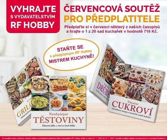 Předplatitelská soutěž pro měsíc ČERVENEC 2022