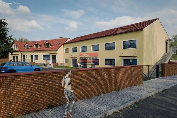 Prodej bytové jednotky 2+kk 44,1 m2 s parkovacím stáním v centru Bechyně
