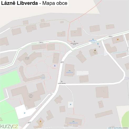 Lázně Libverda - mapy | Kurzy.cz