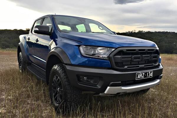 Ford Raptor Ranger automobil a modelové roky