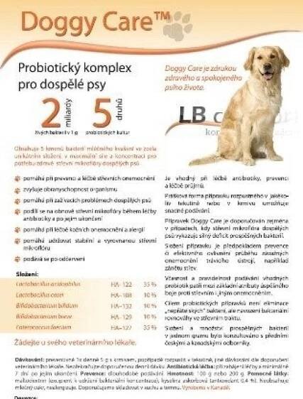 Harmonium INC Doggy Care Adult Probiotika plv 100 g