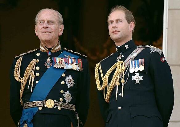Prince Edward, Earl of Wessex and Prince Philp, Duke of Edinburgh
