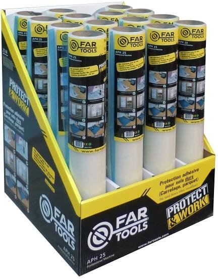 Fartools lepicí ochranná fólie transparentní APH25 - 15m2 212030 - Obrázek 4