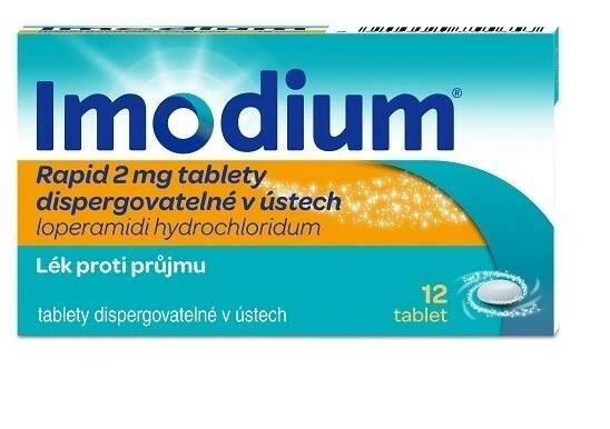 IMODIUM RAPID 2MG perorální TBL DIS 12