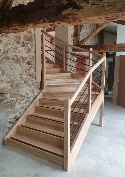 Jubaubois – Conception et pose d'escaliers sur mesure