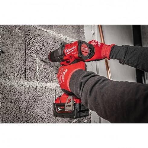 Milwaukee aku vŕtačka / skrutkovač M18 FPD3-502X s príklepom
