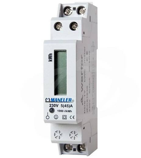 Elektroměr Maneler 9901D 4-45A 1f 1tarif. 1mod. PRIMY LCD