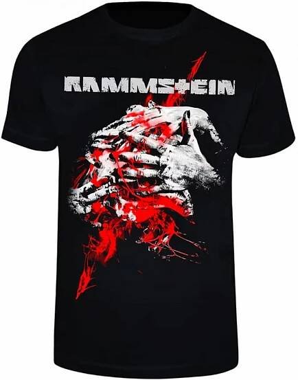 Rammstein tričko, Angst BP Black, pánské