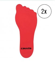 Cawila Marker-System Fuss 21cm 4er Set Rot - rot