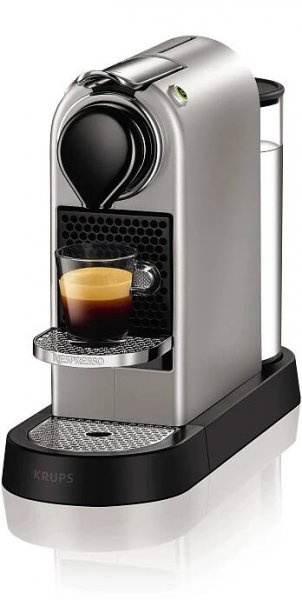 Krup Nespresso Citiz stříbrná | ab-com.cz