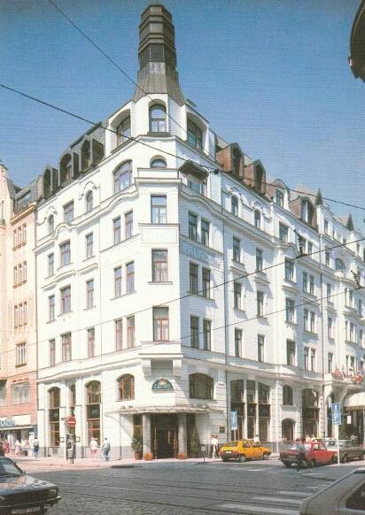 PRAHA - NOVÉ MĚSTO - HOTEL PALACE  - Pohlednice místopis