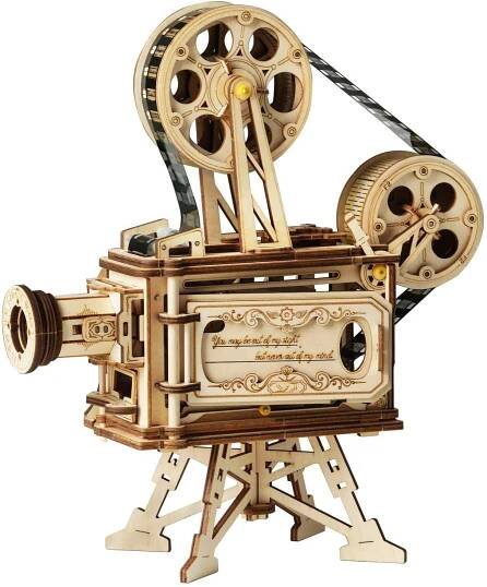 RoboTime Dřevěné 3D puzzle Vitascope filmový projektor 183 dílků od 980 Kč