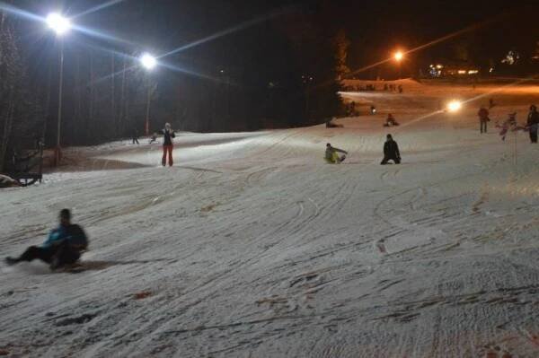Ski areál Snowparadise Velká Rača - informace a mapa