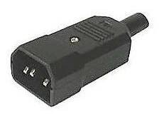 Síťová vidlice IEC60320 230V na kabel