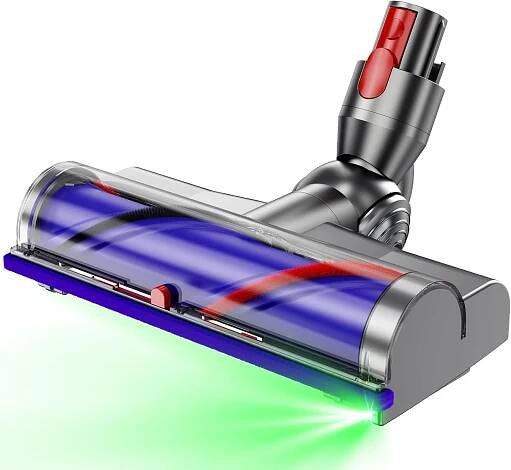Náhradní čistič pro Dyson V7 V8 V10 V11 V15, náhradní díly hlavice s LED