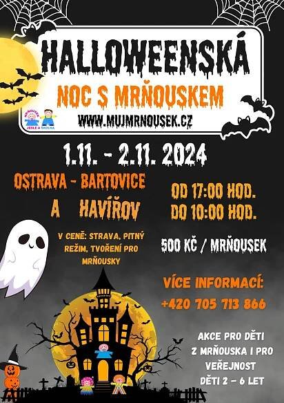 Halloween s Mrňouskem: Strašidelná noc plná zábavy!