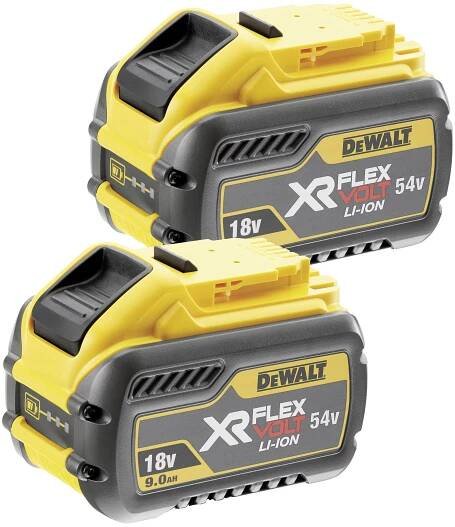 DEWALT náhradní akumulátor pro elektrické nářadí, 9.0 Ah Li-Ion, DCB547X2-XJ