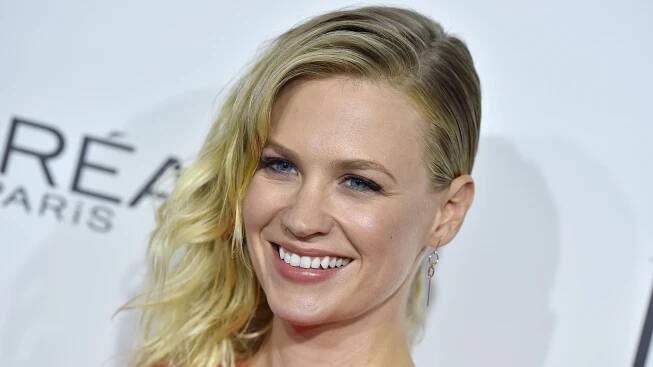 January Jones Debuted New Bangs Inspired by Hit Singers