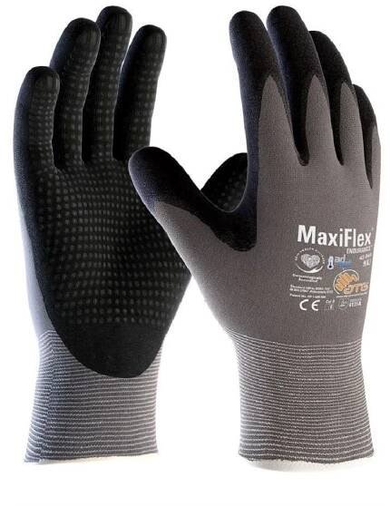 Rukavice ATG A3125 MaxiFlex® Endurance 42-844 AD-APT máčené šedé - Značkové rukavice Ansell, ATG | PROTEC plus - vše pro